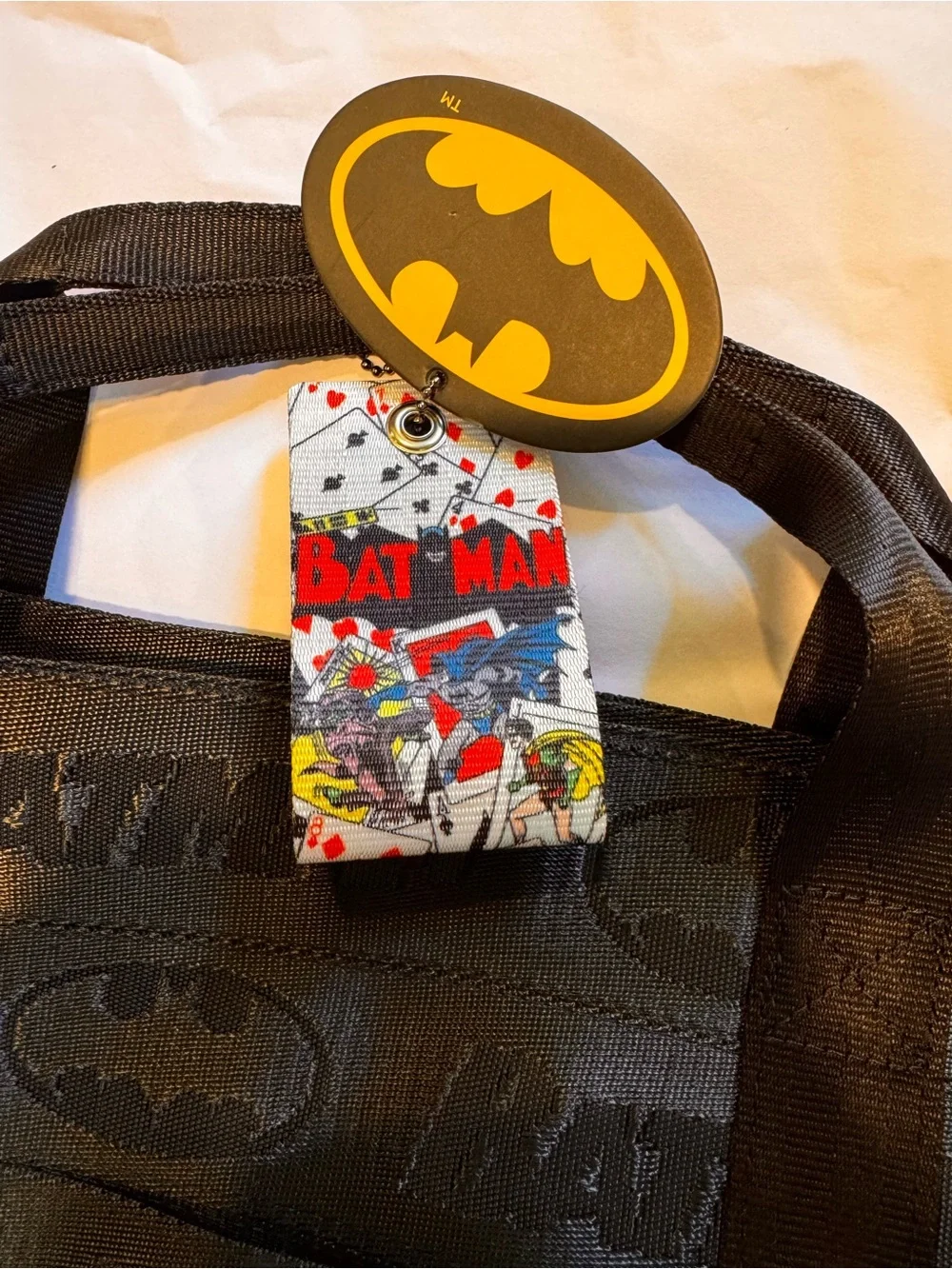 NWT Harvey’s Seatbelt Briefcase Dark Knight Batman